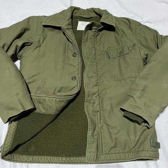 Jackets & Coats Vtg Deck Jacket Cold Weather Permeable Type A2